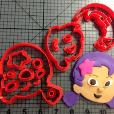 Bubble Guppies Dona Cutter Set-2"