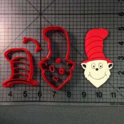 Cat in the Hat Cutter Set-3"