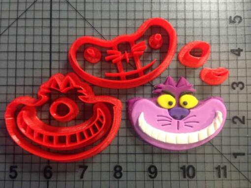 Cheshire Cat Cutter Set 4 inch