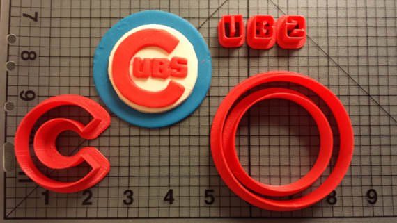 Chicago Cubs Cutter Set-3"