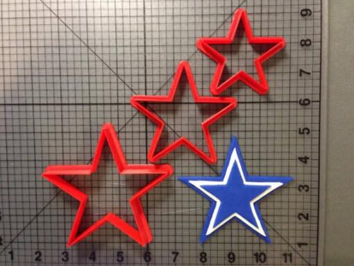 Dallas Cowboys Cutter Set-3"