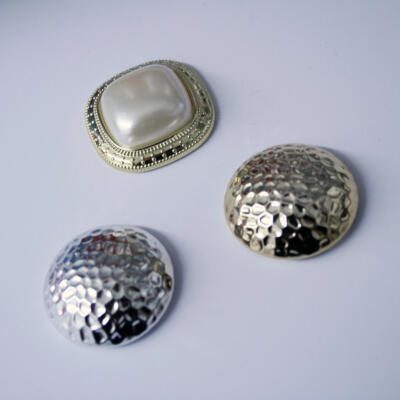 Bling Buttons- Pearl