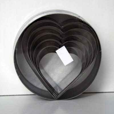 Ateco 6 Pack Cutters- Heart