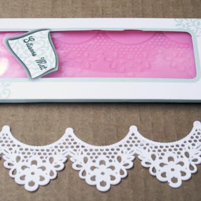 Silicone Cake lace- Small- Scalloped