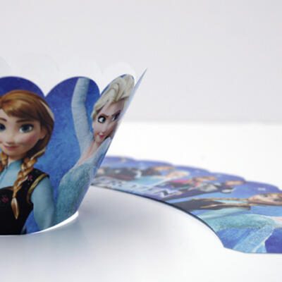 Disney Frozen Cupcake Wraps- Medium Characters