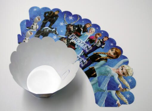 Disney Frozen Cupcake Wraps- Medium Characters - Image 2