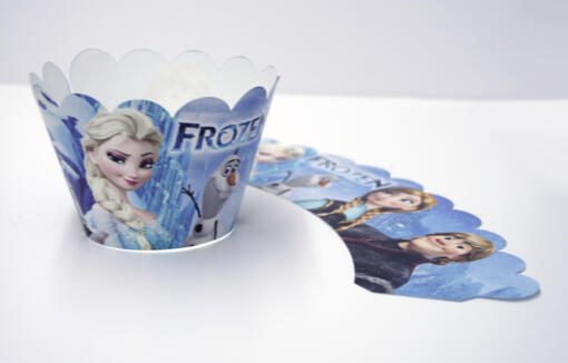Disney Frozen Cupcake Wraps- Large Characters