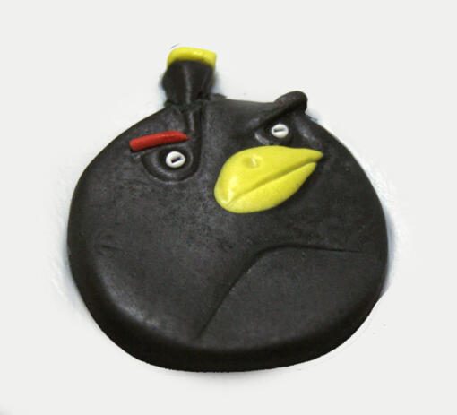 Angry Bird Silicone Mold- Black Bird - Image 2