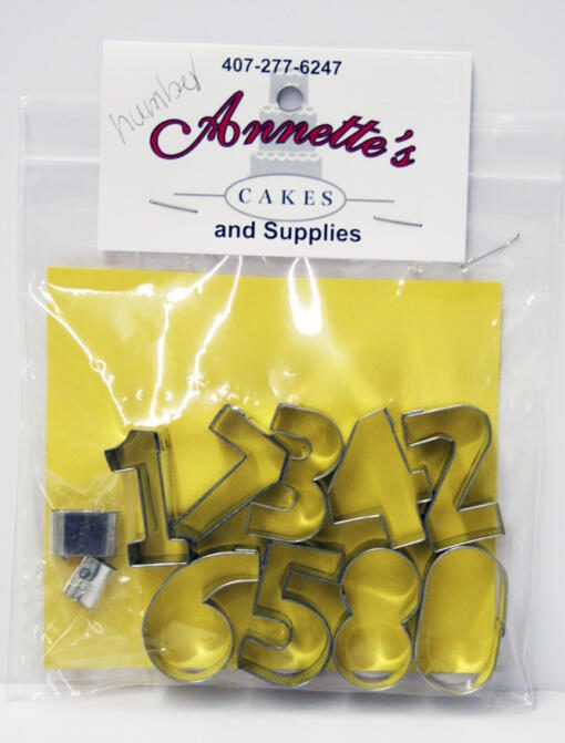 Number Cutters (0-8)- Medium