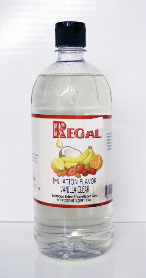 Regal Imitation Flavor Vanilla Clear
