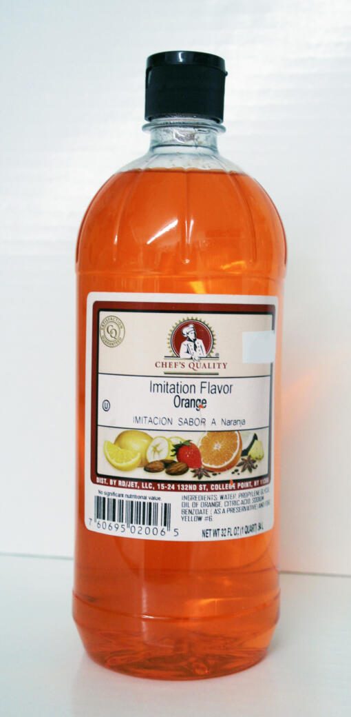 Chef's Quality Imitation Flavor- Orange