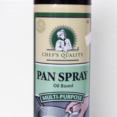 Chef's Quality Pan Spray- Oil Based