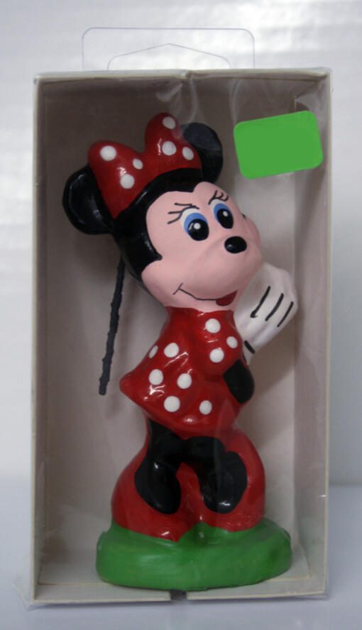 Character Candles- Red Minnie Mouse