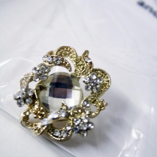 Mini Brooch- Gold