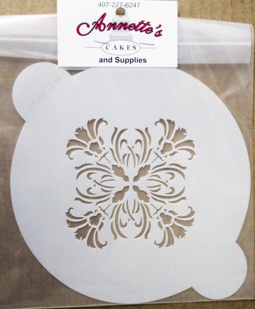 Stencil Flowers