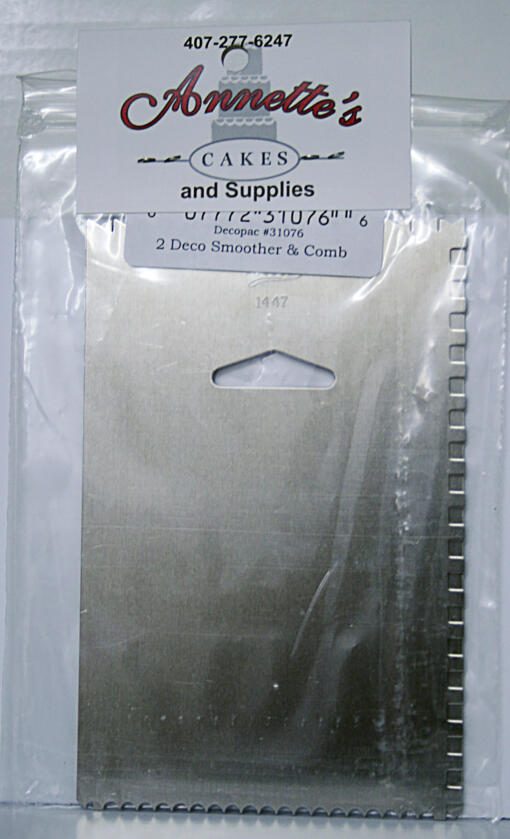 Metal Smoother & Comb - Rectangle