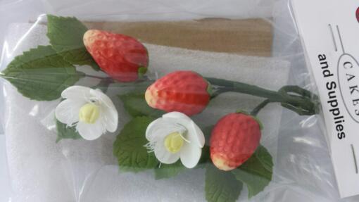 Strawberry Cake Topper