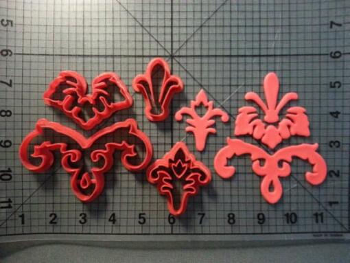 Fleur-de-lis Cutter Set 3 inch