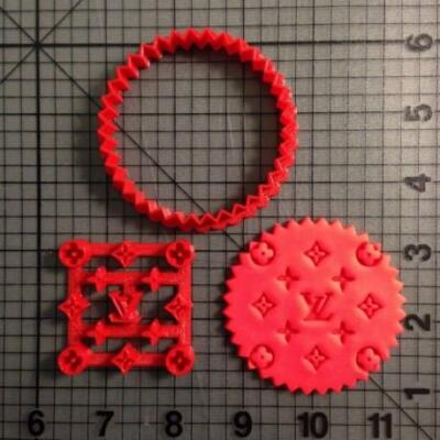 High Fashion LV Quilt 2.5 inch