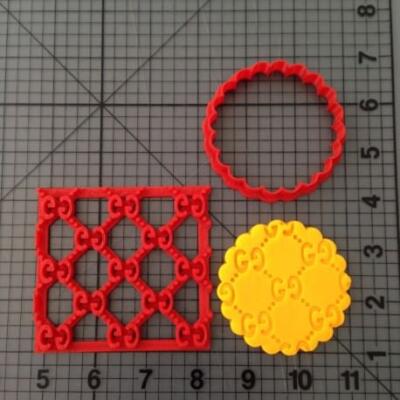 High Fashion Quilted G Pattern Small