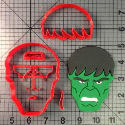 Hulk Face Cutter Set 3 inch