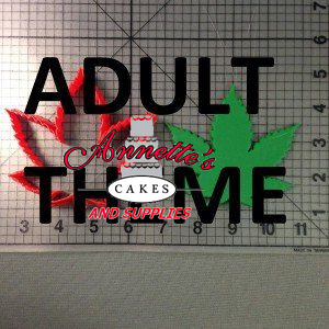 Marijuana MJ Leaf Cutter 3 inch