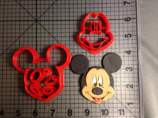 Mickey Mouse Cutter Set 3 inch