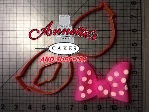 Minnie Mouse Bow Cutter Set 4 inch