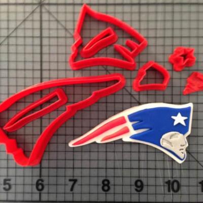 New England Patriots Cutter Set 3 inch