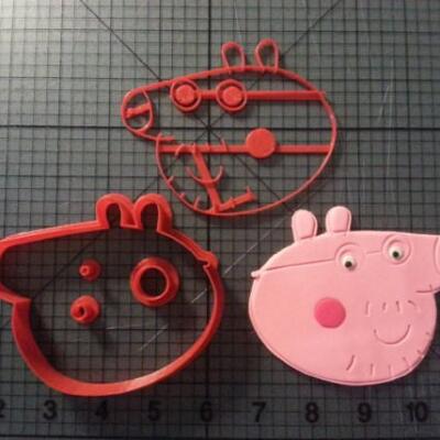 Peppa Pig Daddy Pig Cutter 3 inch