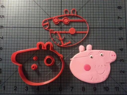 Peppa Pig Daddy Pig Cutter 3 inch