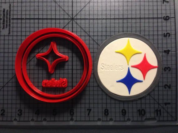 Pittsburgh Steelers Cutter Set 3 inch