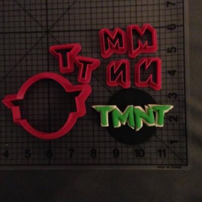 Teenage Mutant Ninja Turtle Logo 3.5 inch