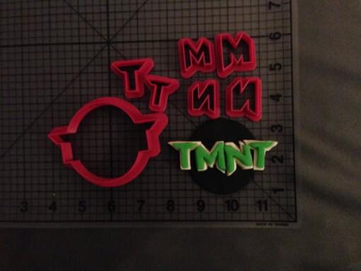 Teenage Mutant Ninja Turtle Logo 3.5 inch