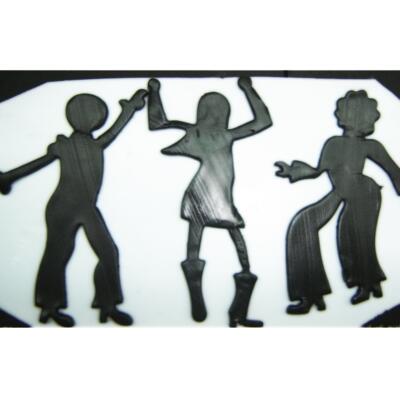 Silhouette Disco Dancers Set of 3 Cutters