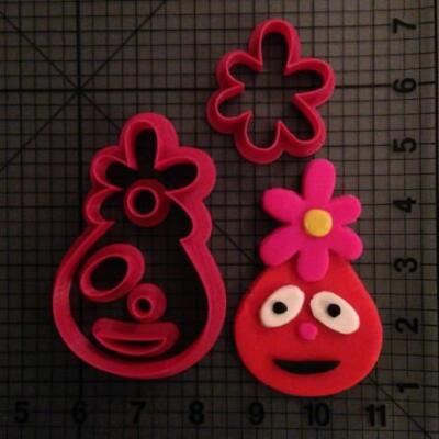 Yo Gabba Gabba Foofa Cutter 3.5 inches