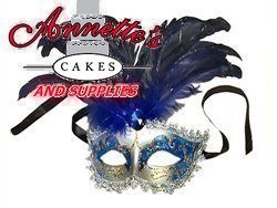 Masquerade Mask Royal Blue