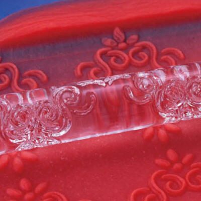 Acrylic Fondant Rolling Pin Flower  Shape #13