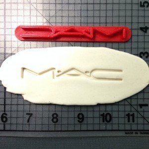 High Fashion M Stamp 3 inch