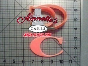 High Fashion C Signature Cutter  2 inch
