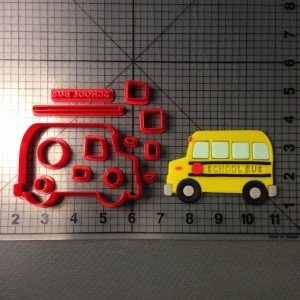 School Bus Cutter Set 3 inch