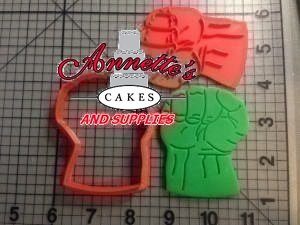 Hulk Fist Cutter Set 3 inch