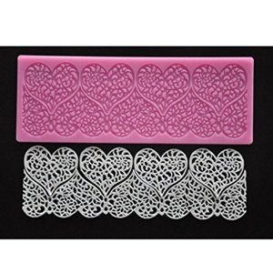 Cake Lace Heart Silicone Mat