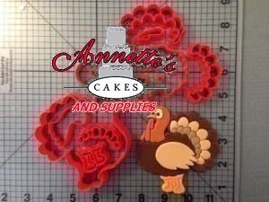 Turkey Cutter Set 4 inch