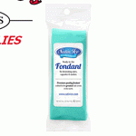 4 oz Satin Ice Fondant Package Turquoise