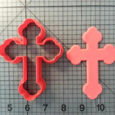 Cross 4 inch Rounded Corners