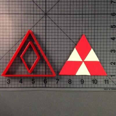 Mitsubishi Logo Cutter 4 inch