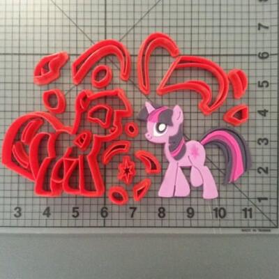 My Little Pony Twilight Sparkle Cutter Set