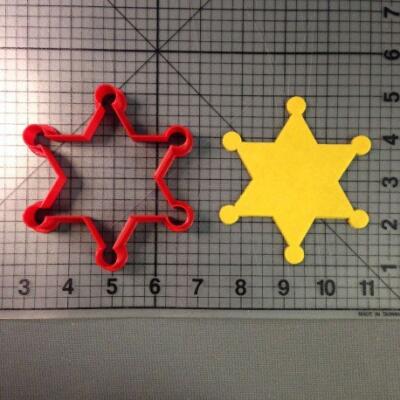 Sheriffs Badge 4 inch