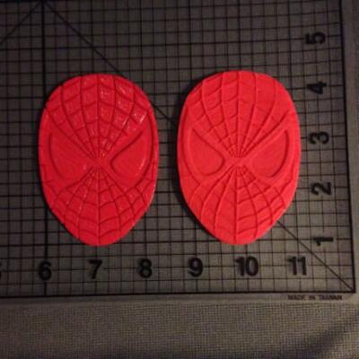 Spiderman Face 3 1/2 inch